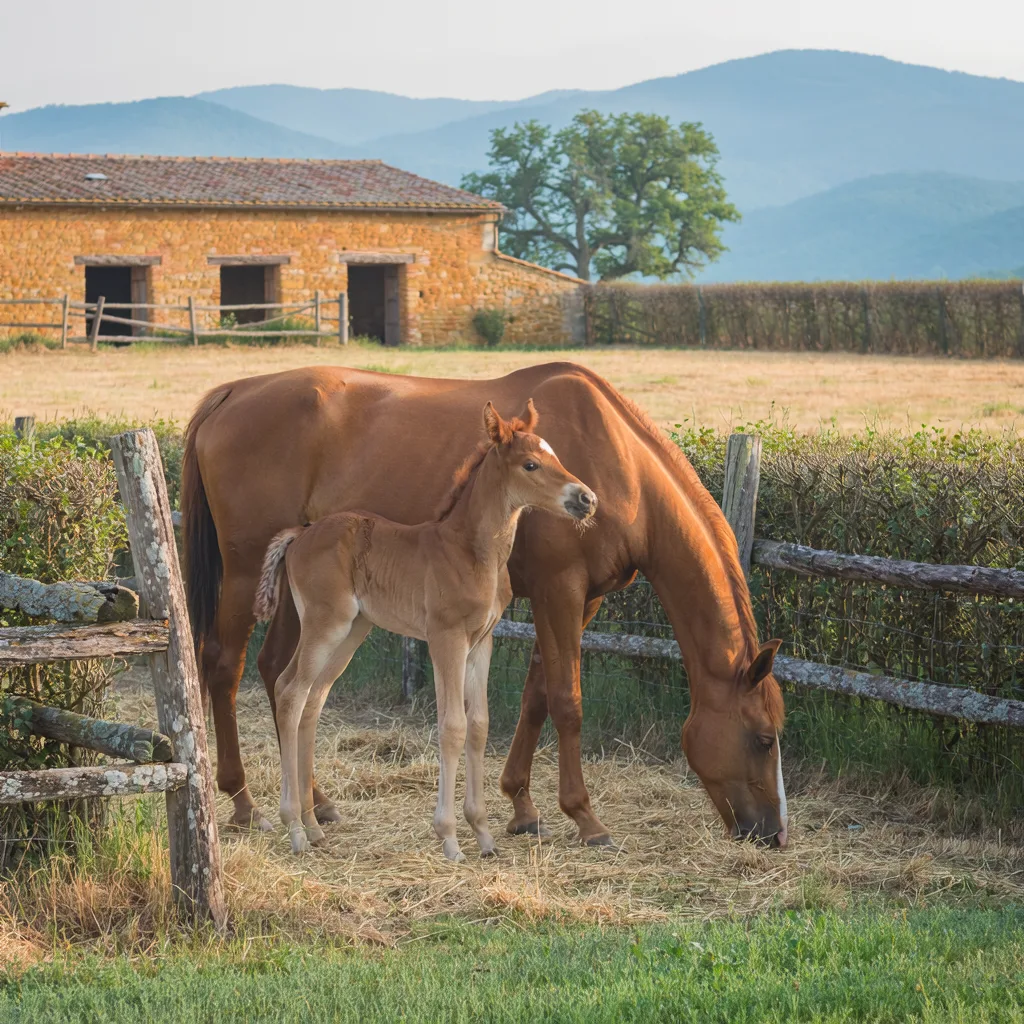 Élevage de chevaux, Haras des Guérets, Romans-sur-Isère